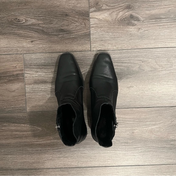 L'Intervalle Black Leather Boots - Picture 4 of 5